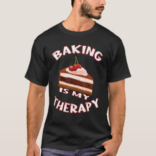 T-shirt La Cuisine Est Mon Thérapie Cuisine Cuisine Ginger