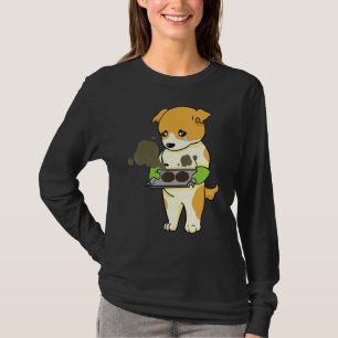 T-shirt La cuisson est passée à travers Russell Terrier Cu