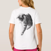 T-shirt La Curieuse Courbe (Dos)