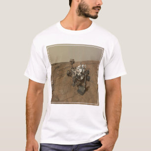 T-shirt La Curiosité A Rover Sur La Surface De Mars.