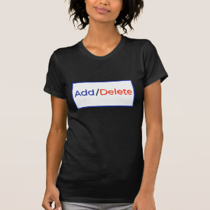 T-shirt La cyber-typographie sociale drôle mignon design T