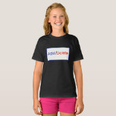 T-shirt La cyber-typographie sociale drôle mignon design T (Devant entier)