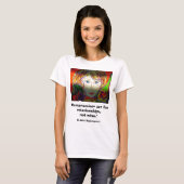 T-shirt La Dame et le vin (Devant entier)