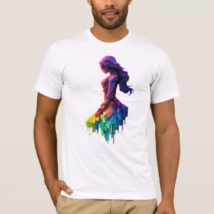 T-shirt La Dame réfléchie