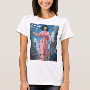 T-shirt La Dame Veut du Café