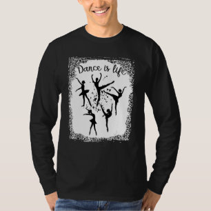 T-shirt La Danse C'Est La Vie Ballet Danser Ballerina Ado 