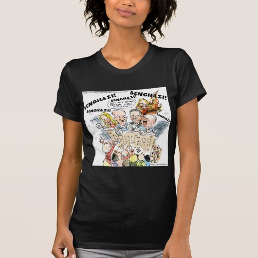 T-shirt La danse de Benghazi Drôle (Devant)