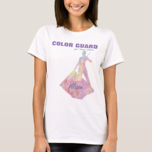 T-shirt La danse de rotation de garde du drapeau exécuten
