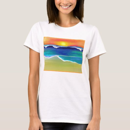 T-shirt La danse d'océan (Devant)