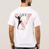 T-shirt La danse est…. (Dos)
