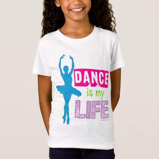 T-Shirt La danse est ma vie (Devant)