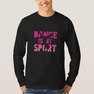 T-shirt La Danse Est Mon Sport Breakdance Rap Hip hop Poig