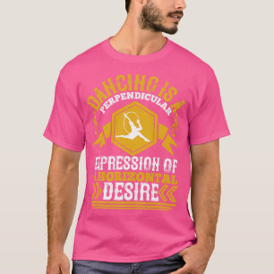 T-shirt La Danse Est Une Expression D'Horizontalité