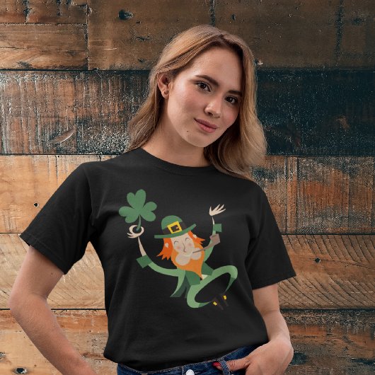 T-shirt La danse Leprechaun | Chemises de Fête St. Patrick