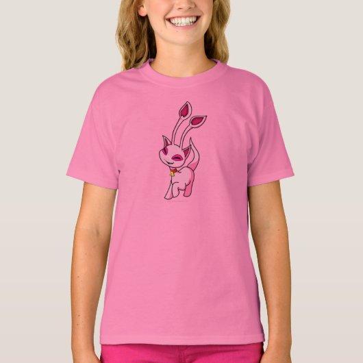 T-shirt La danse rose Aisha (Devant)