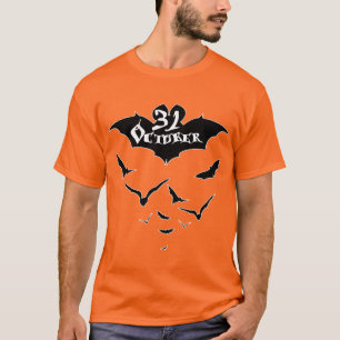 T-shirt La décoration d'Halloween ou le monstre des tique