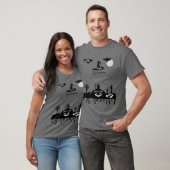 T-shirt La décoration d'Halloween ou le monstre des tiques (Unisexe)