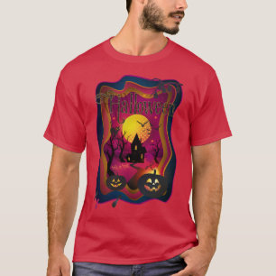 T-shirt La décoration d'Halloween ou le monstre des tiques