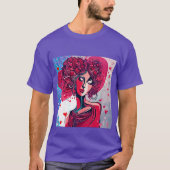 T-shirt La déesse de la Saint Valentin (Devant)