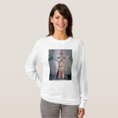 T-shirt La déesse des serpents (Devant entier)