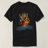 T-shirt La déesse Durga Religion hindoue Durga mata Maa Yo (Design devant)