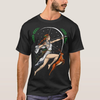 T-shirt La déesse grecque Artemis