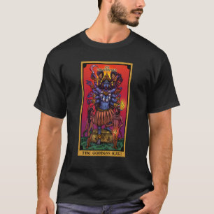 T-shirt La Déesse Kali La Carte Ferroce Tarot Hindu En