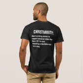 T-shirt La définition biblique du mariage (Dos entier)