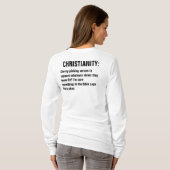T-shirt La définition biblique du mariage (Dos entier)