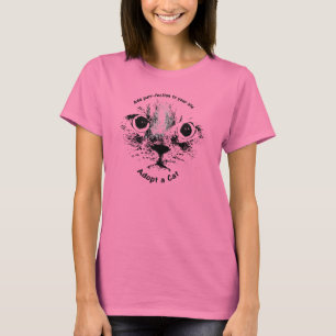 T-shirt La délivrance de chat de Greyfoot ajoutent la