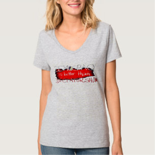 T-shirt La démocratie vaut mieux que la dictature