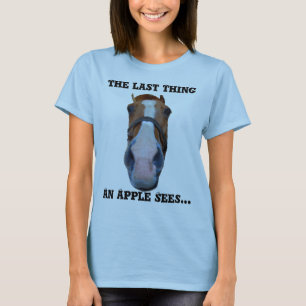 T-shirt La dernière chose qu'Apple voit…