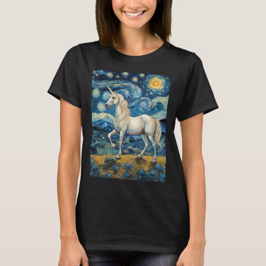 T-shirt La dernière licorne (Devant)