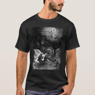 T-shirt La destruction du Léviathan Gustave Dore Biblique