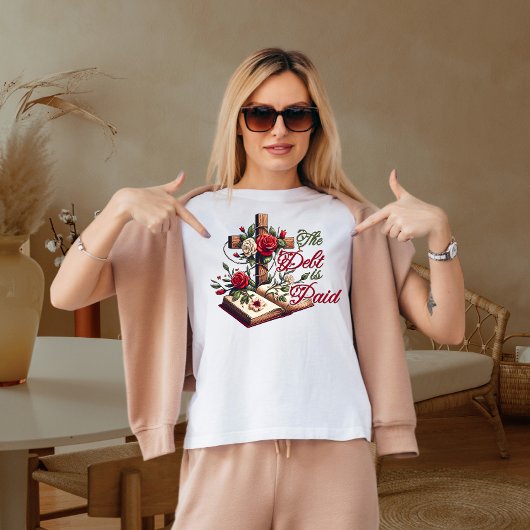 T-shirt La dette est payée