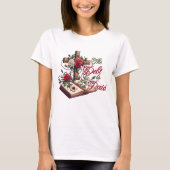 T-shirt La dette est payée (Devant)