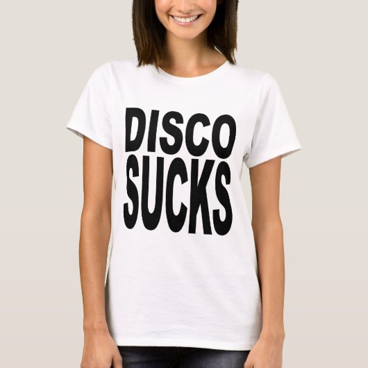 T-shirt La disco suce (Devant)