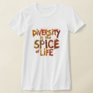 T-shirt La diversité est le sel de la vie - Espace sûr