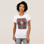 T-shirt La Divine Féminine (Devant entier)