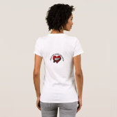 T-shirt La double masse de centre de robinet (Dos entier)