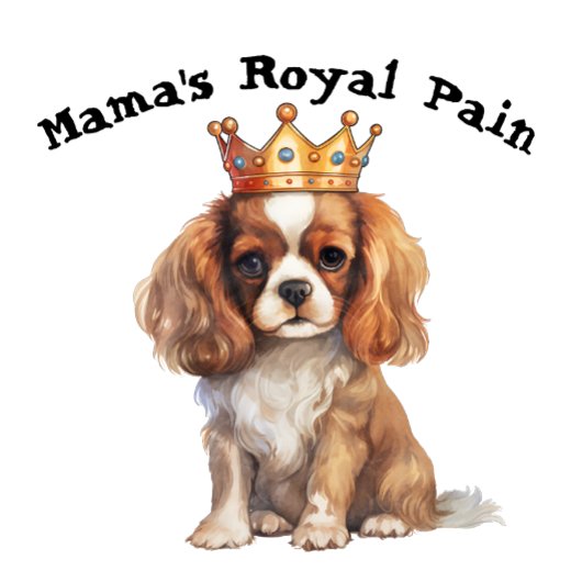 T-shirt La douleur royale de Cocker Spaniel Mama