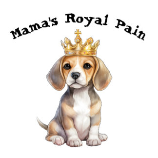 T-shirt La douleur royale du beagle Mama