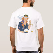 T-shirt La droite de la décision de la Cour d'instinct de (Dos)