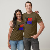 T-shirt La droite est erronée (Unisexe)