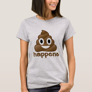 T-shirt La dunette d'Emoji se produit
