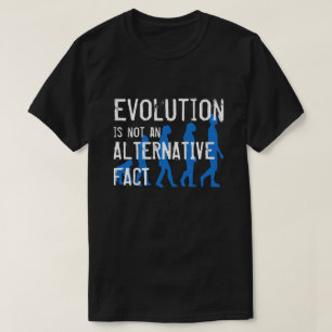 T-shirt La "évolution drôle n'est pas un fait alternatif