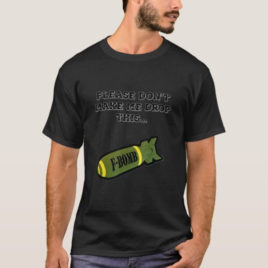T-shirt La F Bomber 3 Bombes F (Devant)