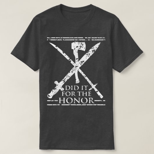 T-shirt L'a fait pour la représentation graphique Samurai  (Design devant)