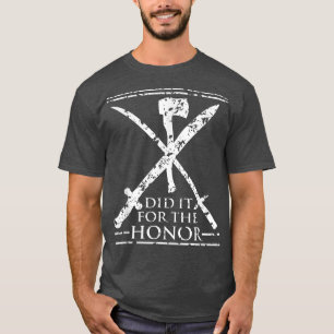 T-shirt L'a fait pour la représentation graphique Samurai