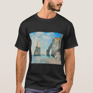 T-shirt La falaise d'Étretat de Claude Monet (1885) célèbr